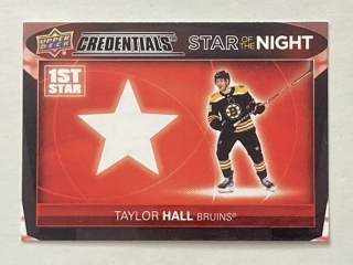 2021-22 UD Credentials #1S-10 Taylor Hall - STAR OF THE NIGHT