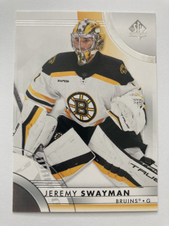 2023-24 SP Authentic #035 Jeremy Swayman