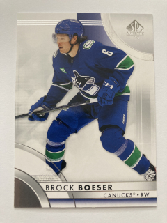 2023-24 SP Authentic #038 Brock Boeser