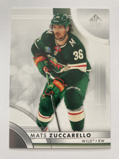 2023-24 SP Authentic #054 Mats Zuccarello