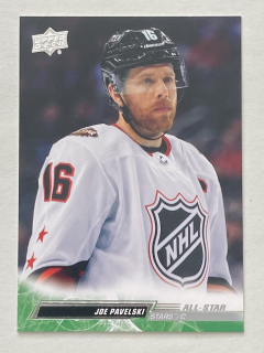 2022-23 UD Extended #669 Joe Pavelski