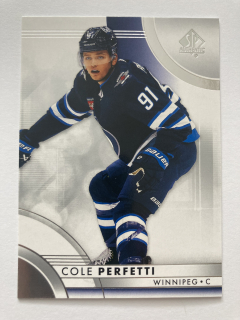 2023-24 SP Authentic #063 Cole Perfetti