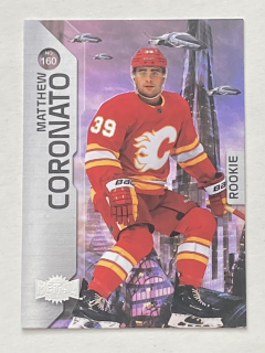 2023-24 Metal Universe #160 Matthew Coronato - ROOKIE