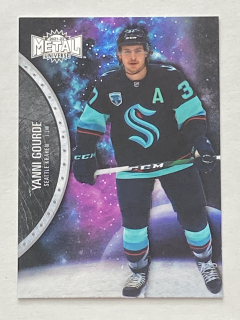 2021-22 Metal Universe #041 Yanni Gourde