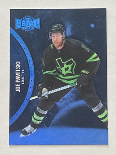 2021-22 Metal Universe #116 Joe Pavelski - BLUE
