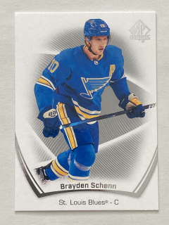 2021-22 SP Authentic #094 Brayden Schenn