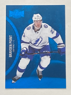 2021-22 Metal Universe #089 Brayden Point - BLUE