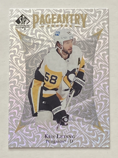 2021-22 SP Authentic #P-11 Kris Letang - PEGEANTRY