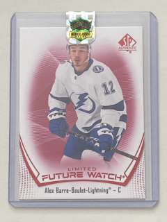 2021-22 SP Authentic #124 Alex Barre-Boulet - FUTURE WATCH RED