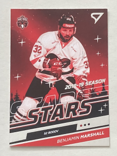 2019/20 Tipsport liga #SS10 Benjamin Marshall - 2018-19 SEASON STARS