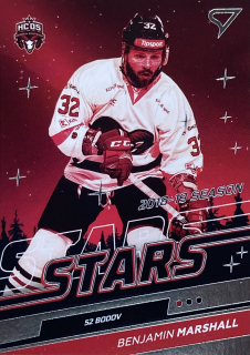 2019/20 Tipsport liga #SS10 Benjamin Marshall - 2018-19 SEASON STARS