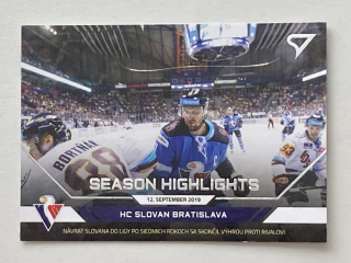 2020/21 Tipos Extraliga #HL01 HC Slovan Bratislava - 2019/20 SEASON HIGHLIGHTS