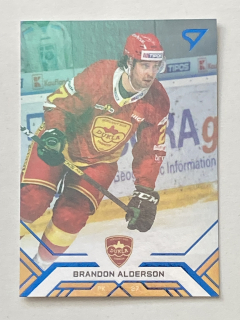 2020/21 Tipos Extraliga Blue #U-052 Brandon Alderson /199