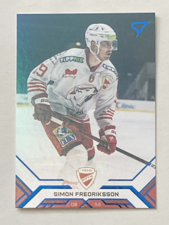 2020/21 Tipos Extraliga Blue #U-080 Simon Fredriksson /199