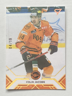2020/21 Tipos Extraliga Gold #U-032 Colin Jacobs /19