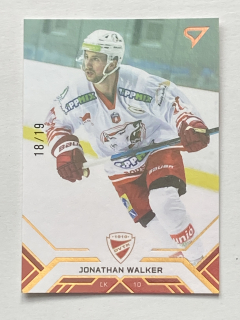 2020/21 Tipos Extraliga Gold #U-086 Jonathan Walker /19