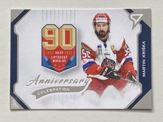 2021/22 Tipos Extraliga #AC-14 Martin Kriška - ANNIVERSARY CELEBRATION