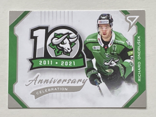2021/22 Tipos Extraliga #AC-18 Richard Ondrušek - ANNIVERSARY CELEBRATION