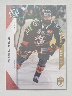 2021/22 Tipos Extraliga GOLD #150 Colton Saucerman /15