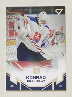 2022 Hokejové Slovensko #04 Branislav Konrád