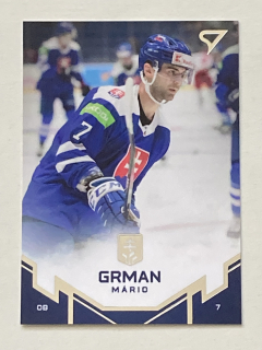 2022 Hokejové Slovensko #12 Mário Grman