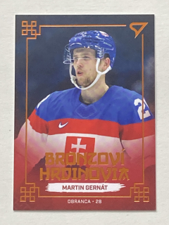 2022 Hokejové Slovensko #BH-07 Martin Gernát - BRONZOVÍ HRDINOVIA