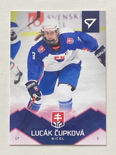 2022 Hokejové Slovensko #ZR-4 Nicol Lucák Čupková - ŽENSKÁ REPREZENTÁCIA