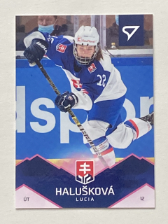 2022 Hokejové Slovensko #ZR-5 Lucia Halušková - ŽENSKÁ REPREZENTÁCIA