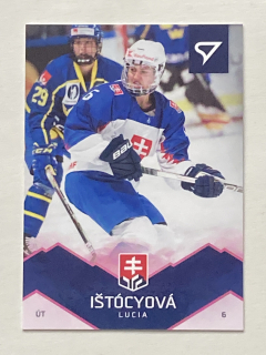 2022 Hokejové Slovensko #ZR-6 Lucia Ištócyová - ŽENSKÁ REPREZENTÁCIA