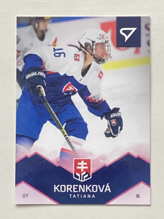 2022 Hokejové Slovensko #ZR-7 Tatiana Korenková - ŽENSKÁ REPREZENTÁCIA