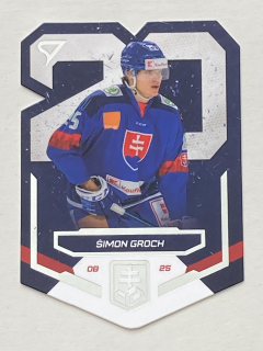 2023 Hokejové Slovensko #SD-04 Šimon Groch - SLOVENSKO 20