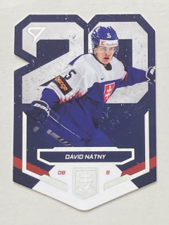 2023 Hokejové Slovensko #SD-06 Dávid Nátny - SLOVENSKO 20