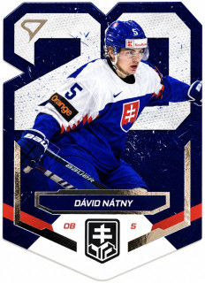 2023 Hokejové Slovensko #SD-06 Dávid Nátny - SLOVENSKO 20