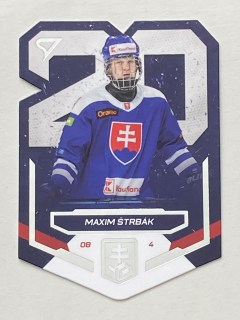 2023 Hokejové Slovensko #SD-08 Maxim Štrbák - SLOVENSKO 20