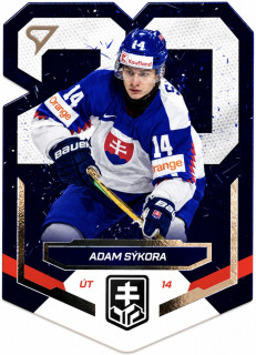 2023 Hokejové Slovensko #SD-17 Adam Sýkora - SLOVENSKO 20