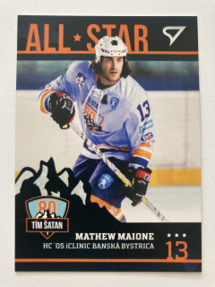 2017-18 Tipsport liga #A11 Mathew Maione - ALL-STAR