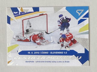 2023 Hokejové Slovensko #CM-15 Česko - Slovensko 1:3 - CESTA ZA MEDAILOU