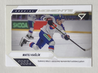 2024 Hokejové Slovensko #SM-13 Matej Kašlík - SPECIAM MOMENTS