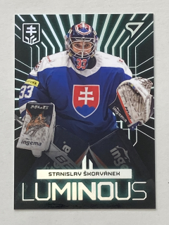 2024 Hokejové Slovensko #LS-01 Stanislav Škorvánek - LUMINOUS