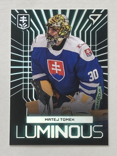 2024 Hokejové Slovensko #LS-02 Matej Tomek - LUMINOUS