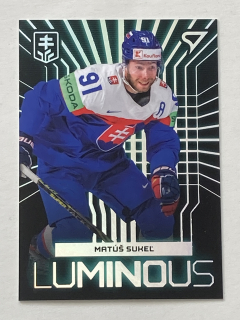 2024 Hokejové Slovensko #LS-24 Matúš Sukeľ - LUMINOUS