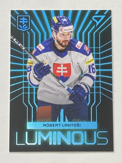 2024 Hokejové Slovensko BLUE #LS-19 Róbert Lantoši - LUMINOUS