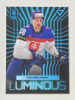 2024 Hokejové Slovensko BLUE #LS-21 Richard Pánik - LUMINOUS