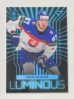 2024 Hokejové Slovensko BLUE #LS-22 Pavol Regenda - LUMINOUS