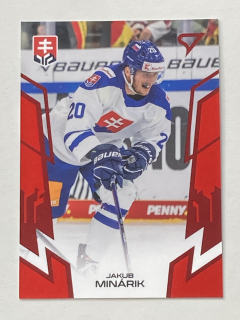 2024 Hokejové Slovensko RED #46 Jakub Minárik