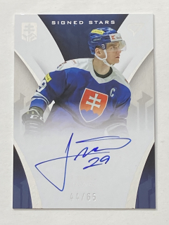 2024 Hokejové Slovensko #SS-MI Michal Ivan - SIGNED STARS /65