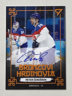 2022 Hokejové Slovensko #BHS-05 Peter Čerešňák - BRONZOVÍ HRDINOVIA - LIMIT 35/35