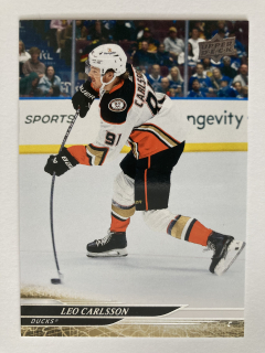 2024-25 UD Series 2 #253 Leo Carlsson