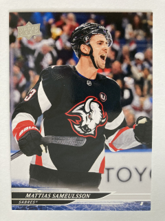 2024-25 UD Series 2 #265 Mattias Samuelsson