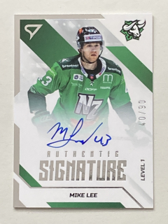 2022/23 Tipos Extraliga #SL1-ML Mike Lee - AUTHENTIC SIGNATURE lvl1 /90